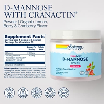 Powerful Urinary Tract Support with D-Mannose Powder