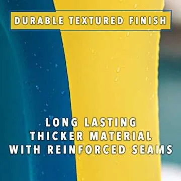 Swimming Pool Basketball Hoop Set by Hoop Shark - Yellow/Blue - Inflatable Hoop with Ball - Perfect for Competitive Water Play and Trick Shots - Ultimate Summer Toy