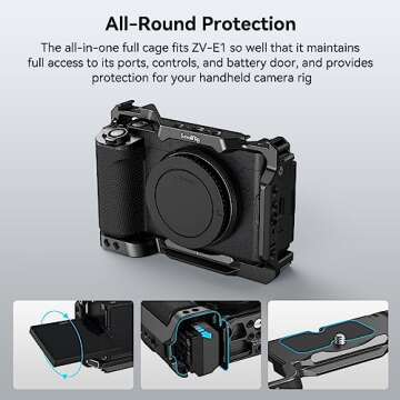 SmallRig ZV-E1 Cage for Sony ZV-E1 Camera