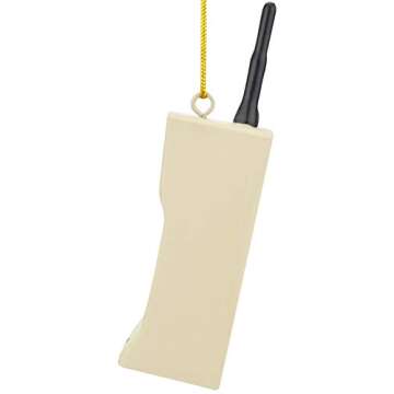 Tree Buddees Unique, Retro 80's Cell Phone Vintage Christmas Ornaments