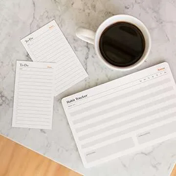 Notsu To Do List Grid Index Cards 3x5 Pack of 50