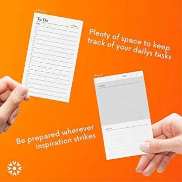 Notsu To Do List Grid Index Cards 3x5 Pack of 50