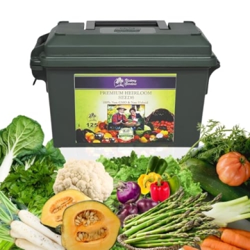 Heirloom Seed Collection - 125 Non-GMO Gardening Varieties