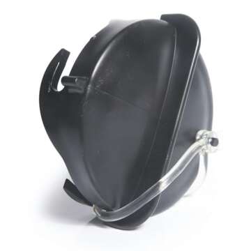 Camco 39452 Heavy Duty Plastic Twist On RV Sewer Hose Replacement Storage Cap with Bayonets for Outdoor Recreational Vehicles, Black