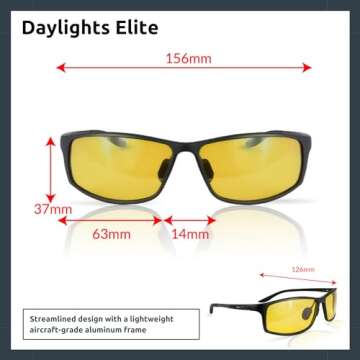 TrueDark Boxed Set (Daylights Elite & Twilights Classic) Blue Light Blocking Glasses to Reduce Eye Strain - For Men & Women, Day & Night, Computer Screen, Gaming, TV, Phone - Glasses by Dave Asprey