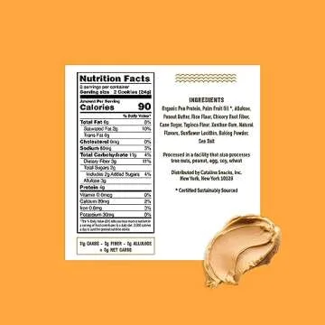 Catalina Crunch Peanut Butter Keto Sandwich Cookies 6.8 Oz
