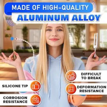 432 Hz Tuning Fork Set for Meditation & Relaxation