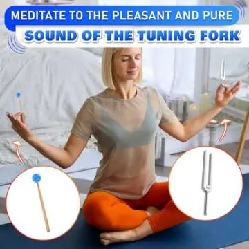 432 Hz Tuning Fork Set for Meditation & Relaxation