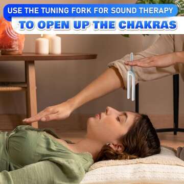 432 Hz Tuning Fork Set for Meditation & Relaxation