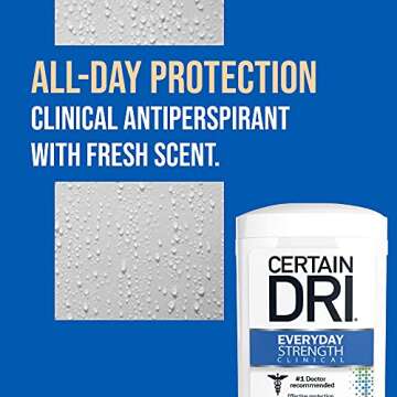 Certain Dri A.m Solid Antiperspirant/Deodorant 2.6 Oz (2 Pack)
