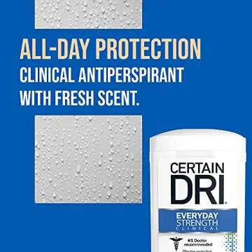 Certain Dri A.m Solid Antiperspirant/Deodorant 2.6 Oz (2 Pack)