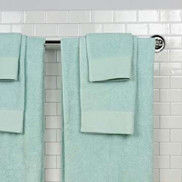 Arkwright Oceanic 6 Piece Nautical Towels Set | 2 Bath Towels, 2 Hand Towels, 2 Wash Cloths| Anchor,...