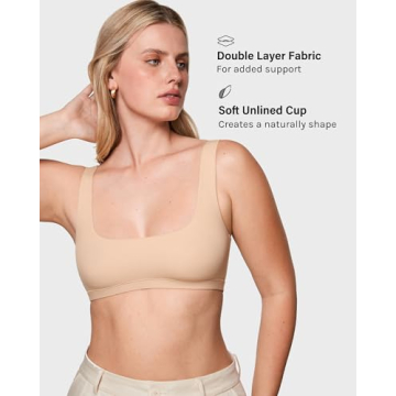 INLYRIC Inbarely Soft Seamless Bralette in Beige