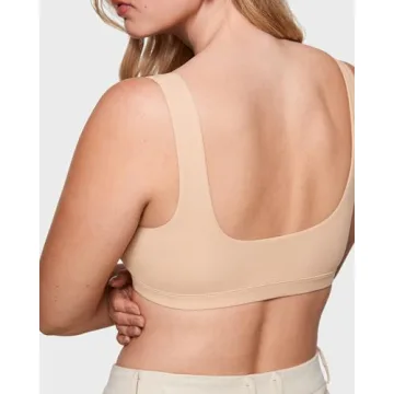 INLYRIC Inbarely Soft Seamless Bralette in Beige