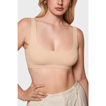 INLYRIC Inbarely Soft Seamless Bralette in Beige