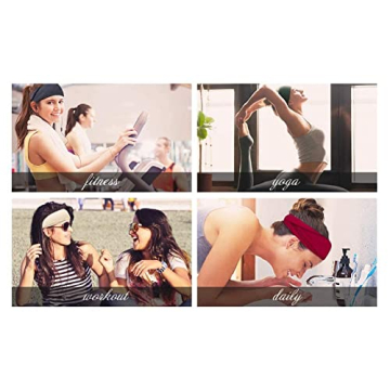 Stylish Huachi Non-Slip Headbands for All Occasions