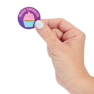 BLUE PANDA 1000 Pack Spanish Motivational Stickers for Classroom - Bulk Reward Stickers for Kids, Teacher School Supplies (8 Assorted Designs, 1.5 in)