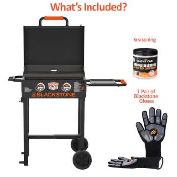 22 inch Blackstone Griddle - Portable Gas Grill for BBQs