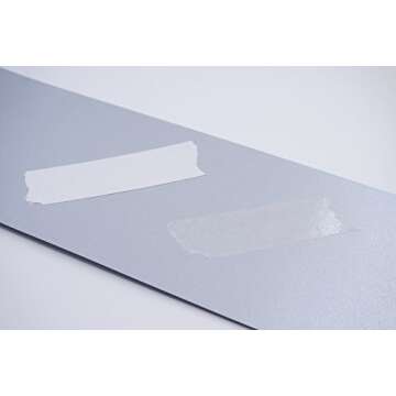 AJ Sign World Best 1" Ultra-Thin Permanent Double-Sided Tape for Arts, Crafts, Photography, Scrapbooking, Tear-by-Hand, Paper Backing (1-Inch by 164-Feet/55 Yards)