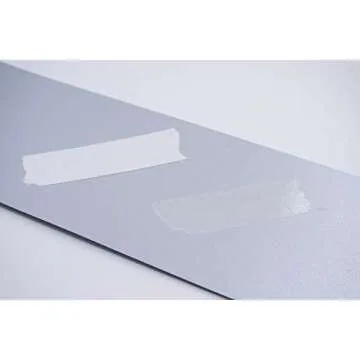 AJ Sign World Best 1" Ultra-Thin Permanent Double-Sided Tape for Arts, Crafts, Photography, Scrapbooking, Tear-by-Hand, Paper Backing (1-Inch by 164-Feet/55 Yards)