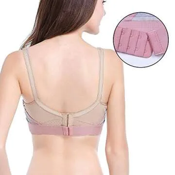 MF-ONE Hands-Free Nursing Bra Accessory Pumping Bra Attachment Strapless Breastfeeding-Pumps Black Grey