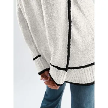 LILLUSORY Women's Chunky Oversized Sweater - Cozy Style