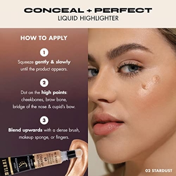 Milani Conceal + Perfect Liquid Highlighter for Glowing Skin