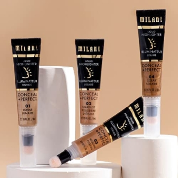 Milani Conceal + Perfect Liquid Highlighter for Glowing Skin