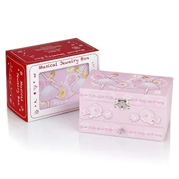 RR ROUND RICH DESIGN Musical Jewelry Box for Girls