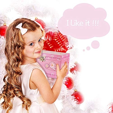 RR ROUND RICH DESIGN Musical Jewelry Box for Girls