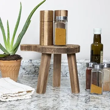 Sustainable Fir Wood Pedestal Riser for Elegant Home Decor