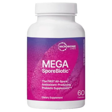 Microbiome Labs MegaSporeBiotic Probiotics for Women & Men - Spore Based Probiotic Nutritional Suppl...