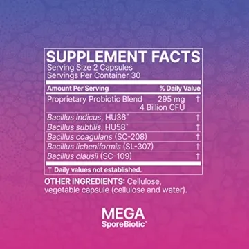 MegaSporeBiotic Probiotics - Shelf Stable Digestive Support