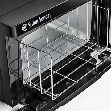 Salon Sundry Professional Hot Towel Warmer Cabinet - Facial Spa and Salon Equipment - Black