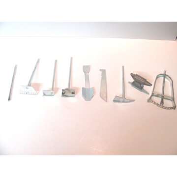 Durable Metal Tools for Ogun - Perfect for Santería Rituals and Ceremonies