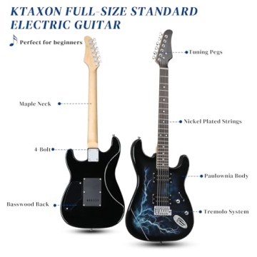 Ktaxon 39 Inch Electric Guitar Kit for Beginners