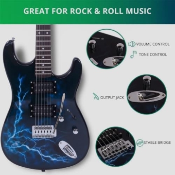 Ktaxon 39 Inch Electric Guitar Kit for Beginners