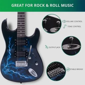 Ktaxon 39 Inch Electric Guitar Kit for Beginners