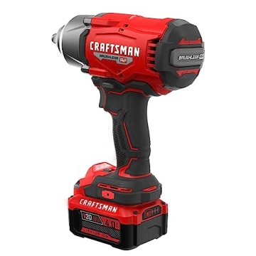 CRAFTSMAN V20 RP Impact Wrench with High Torque Performance
