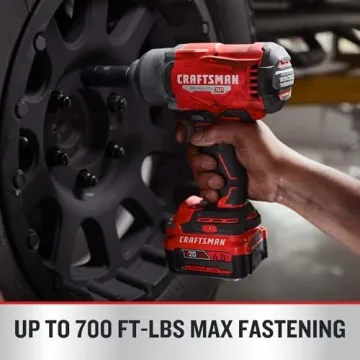 CRAFTSMAN V20 RP Impact Wrench with High Torque Performance