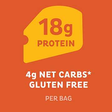 Quest Nacho Cheese Protein Chips - 18g Protein, Low Carb