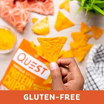 Quest Nacho Cheese Protein Chips - 18g Protein, Low Carb