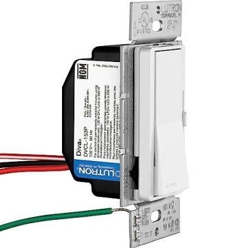Lutron Diva LED+ Dimmer Switch – Flicker-Free Light Control
