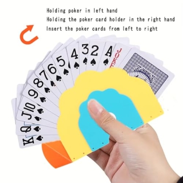 Innovative 4PCS Playing Card Holder for Easy Gameplay
