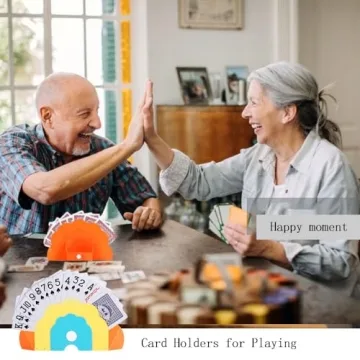 Innovative 4PCS Playing Card Holder for Easy Gameplay