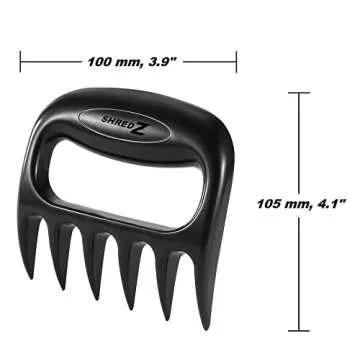 Meat SHREDZ - BBQ Shredder, Best Gifts for Foodies Men, Gadgets Under 15, Meat Claws Meat Shredder, Grilling Gadgets/Tools/Utensils for Men, Meat Shredder Bear Claw, Smoker Accessories Gifts