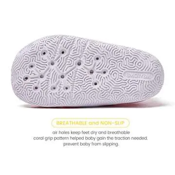 BMCiTYBM Baby Sneakers Girls Boys Mesh First Walkers Shoes 6 9 12 18 24 Months Pink Size 18-24 Months Toddler