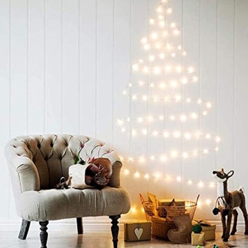 GHUSTAR Fairy Lights 66 Feet String Lights with Remote