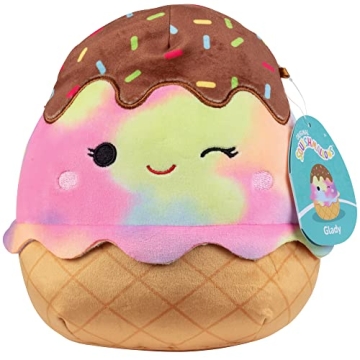 Squishmallows Original 8-Inch Glady The Rainbow Ice Cream - Official Jazwares Plush - Collectible So...