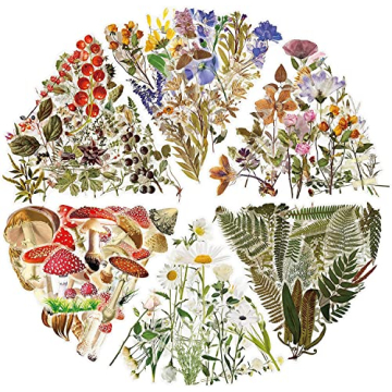 Milcraft Vintage Journaling Stickers Pack 240Pcs for DIY Projects